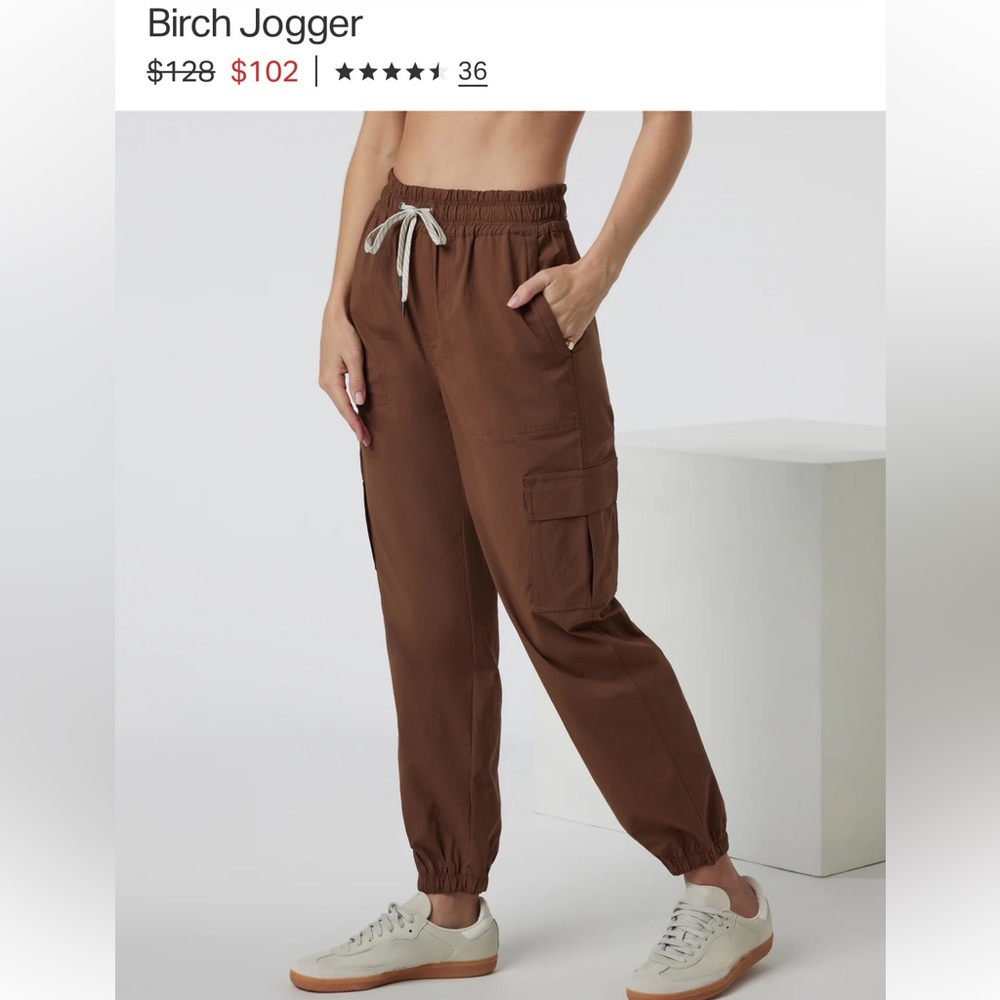 Vuori Birch Joggers - Brown